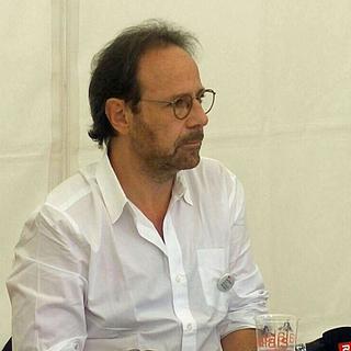 Marc Lévy dans Le 12h30 en direct de Morges, sur La Première, 01.9.2017. [RTS]