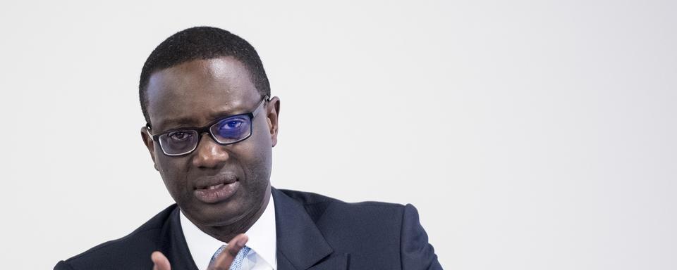 Tidjane Thiam, CEO de Credit Suisse. [Keystone - Ennio Leanza]