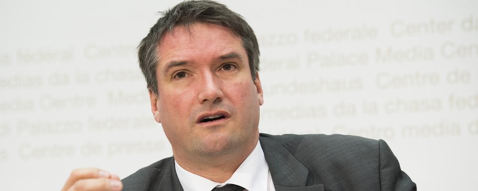 Le président du PS suisse Christian Levrat. [Keystone - Anthony Anex]