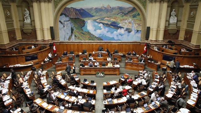 Le Parlement fédéral. [reuters - Pascal Lauener]