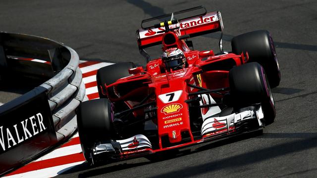 Kimi Raikkonen a signé sa première pole depuis 2008. [Srdjan Suki]