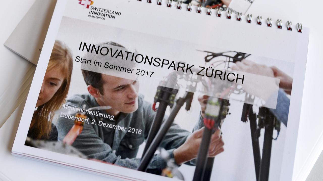 Le parc d'innovation de Dübendorf prévoit d'ouvrir ses portes en été 2017. [keystone - Walter Bieri]