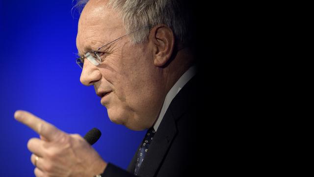 Le conseiller fédéral Johann Schneider-Ammann. [Keystone - Gian Ehrenzeller]