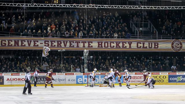 Genève-Servette pourrait faire son entrée dans sa future enceinte en 2022. [Keystone - Salvatore Di Nolfi]