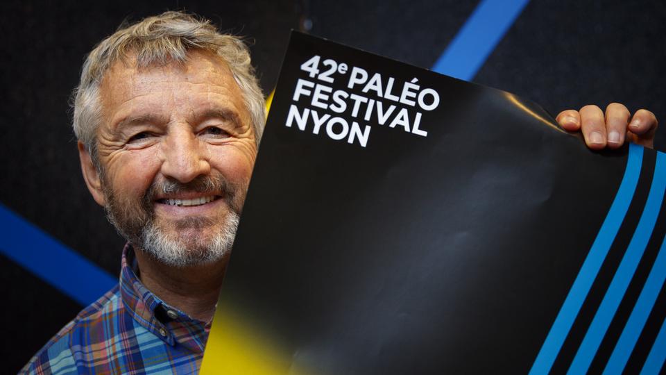 Daniel Rossellat, président du Paléo Festival Nyon. [Keystone - Valentin Flauraud]