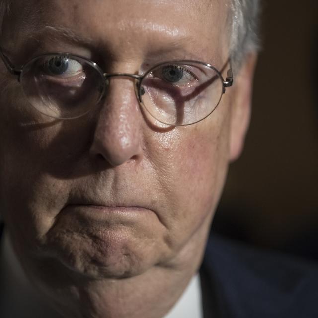 Mitch McConnell, le chef de la majorité, a prévu de commencer les débats la semaine prochaine, avec un vote final avant la fin du mois. [J. Scott Applewhite]