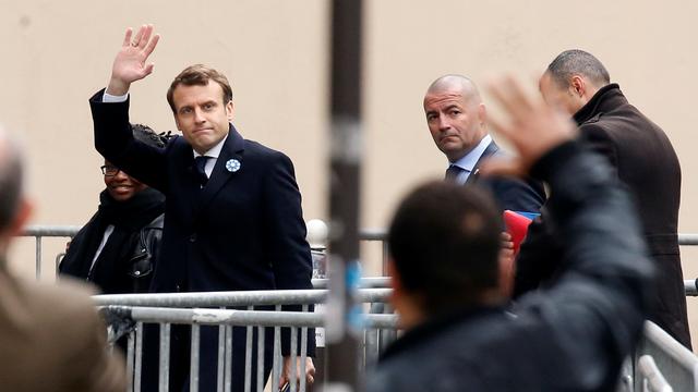 Le nouveau président français élu Emmanuel Macron lundi à Paris. [REUTERS - Gonzalo Fuentes]