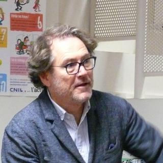 Jean-Michel Thénard, rédateur en chef adjoint du Canard enchaîné. [Lycée de Montaigne]
