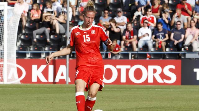 Caroline Abbé était titulaire contre l'Autriche, mais n'a pas joué contre l'Islande. [Salvatore Di Nolfi]