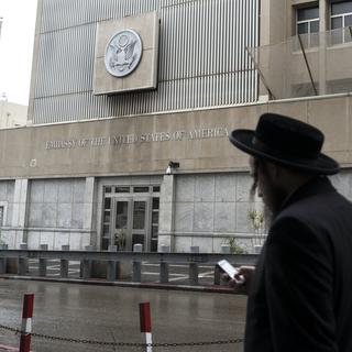 L'ambassade américaine est aujourd'hui située, comme les autres, à Tel Aviv [EPA/Keystone - Jim Hollander]