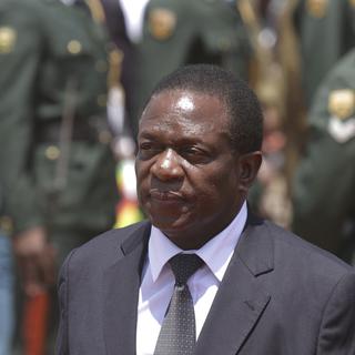 Le nouvel homme fort du Zimbabwe s'appelle Emmerson Mnangagwa. [AP/Keystone - Tsvangirayi Mukwazhi]