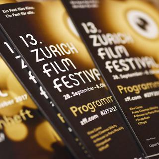 Le programme du Zurich Film Festival 2017. [Keystone - Walter Bieri]