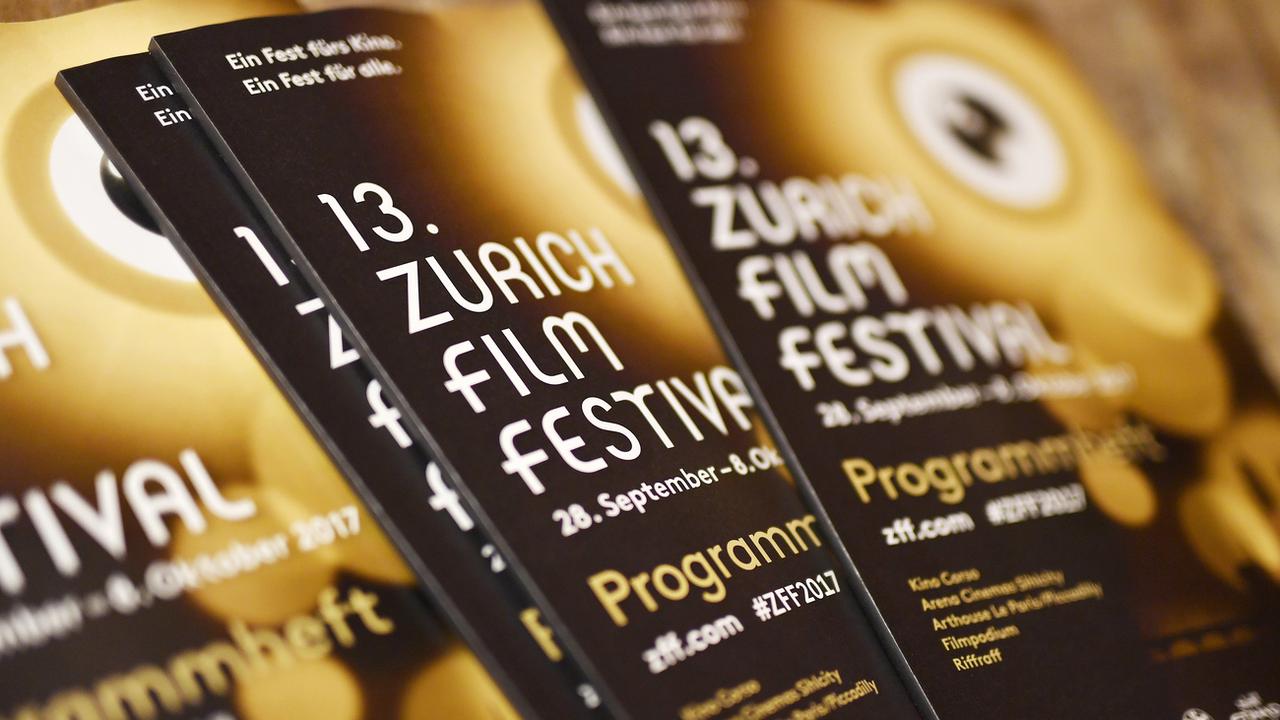 Le programme du Zurich Film Festival 2017. [Keystone - Walter Bieri]