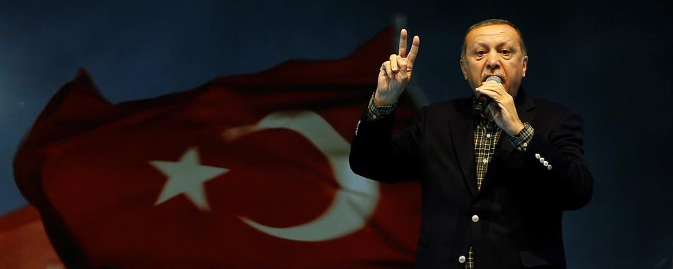 Le président turc Erdogan à Istanbul le 5 mars 2017. [Reuters - Murad Sezer]