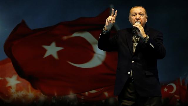 Le président turc Erdogan à Istanbul le 5 mars 2017. [Reuters - Murad Sezer]
