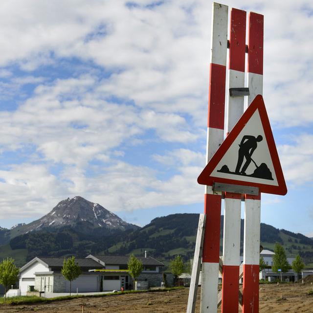 Fribourg va devoir accompagner son explosion démographique. [Keystone - Jean-Christophe Bott]