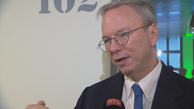 Eric Schmidt, président du conseil d’administration de la société mère de Google.