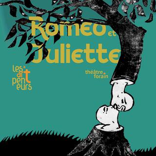 L'affiche du spectacle "Roméo et Juliette" de la troupe Les ArTpenteurs. [Les ArTpenteurs]