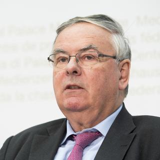 Jean-François Rime, président de l’USAM (Union suisse des arts et métiers), conseiller national UDC FR. [Keystone - Anthony Anex]
