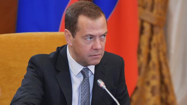 Dimitri Medvedev dresse un portait très sombre de l’avenir des relations russo-américaines. [Sputnik/AFP - Alexander Astafyev]