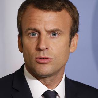 Le président Emmanuel Macron détaille sur 20 pages ses intentions pour refaire de la France une grande puissance. [EPA/Keystone - Julien Warnand]