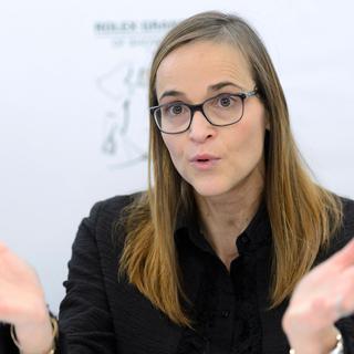 Sophie Mottu Morel, directrice générale du CHI, en 2015.
Martial Trezzini
Keystone [Martial Trezzini]
