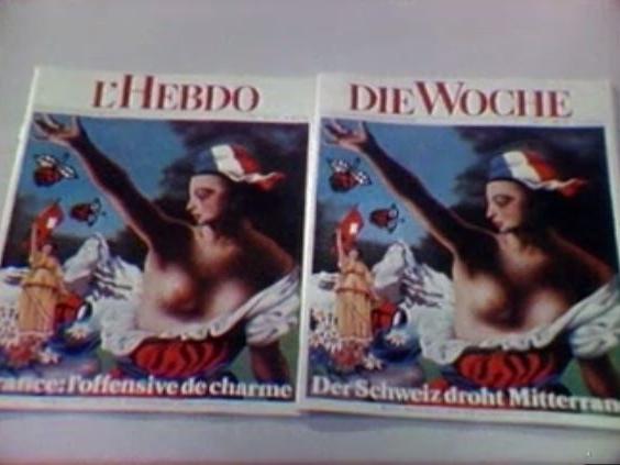 La naissance du magazine romand L'Hebdo en 1981. [RTS]