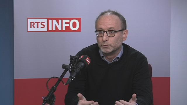 Denis Masmejan, secrétaire général de RSF Suisse. [RTS]