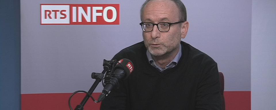 Denis Masmejan, secrétaire général de RSF Suisse. [RTS]