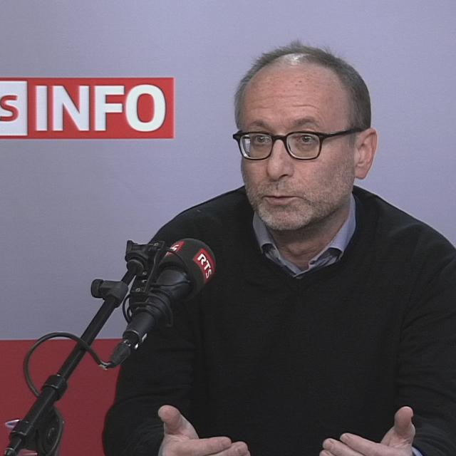 Denis Masmejan, secrétaire général de RSF Suisse. [RTS]