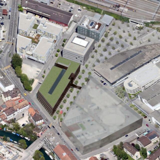 Le périmètre du futur site est situé à proximité de la gare de Bienne. [switzerland-innovation.com]
