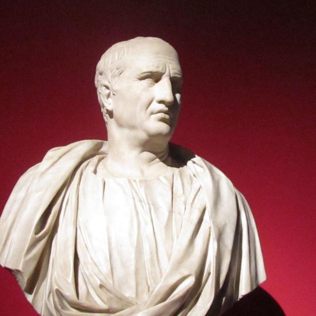 Buste de M. Tullius Cicero. [GFDL/Wikipédia - Freud]