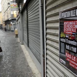 La dépopulation des petites villes (ici, Montélimar) inquiète de plus en plus les Français. [AFP - Philippe Desmazes]