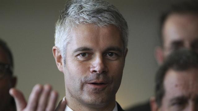 Laurent Wauquiez est candidat à la présidence du parti Les Républicains. [Keystone - Bob Edme]