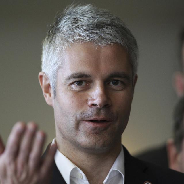 Laurent Wauquiez est candidat à la présidence du parti Les Républicains. [Keystone - Bob Edme]