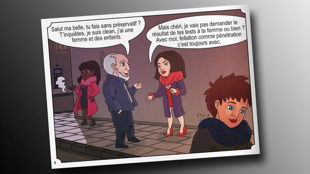 Capture de la brochure "Santé sexuelle: histoires d'en parler". [fr.calameo.com]