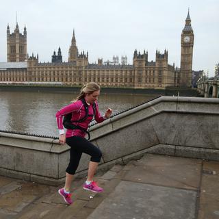 Jogging à Londres [Reuters - Eddie Keogh]