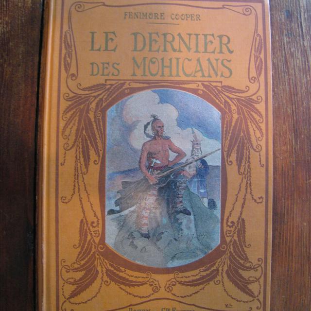 Une version ancienne du "Dernier des Mohicans". [livresraresetanciens.com]