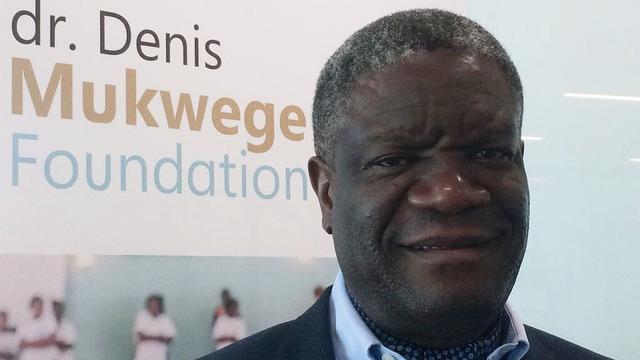 Portrait de Denis Mukwege, pasteur et chirurgien congolais. [DR - Gabrielle Desarzens]