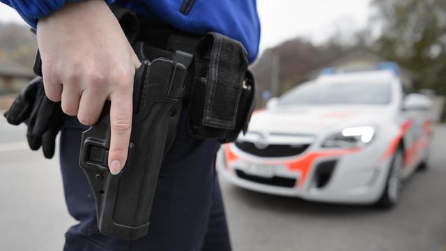 La police vaudoise était intervenue à Aubonne samedi 26 juin (image d'illustration). [Keystone - Laurent Gilliéron]