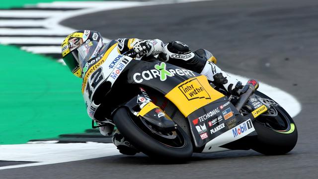 Thomas Lüthi a terminé au pied du podium sur le circuit de Silverstone. [Tim Keeton]