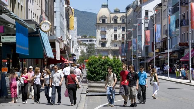 Bienne tente depuis longtemps de redorer son image. [Keystone - Martin Rütschi]