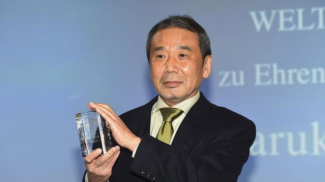 L'écrivain japonais Haruki Murakami en 2014 à Berlin. [AFP - Juri Reetz]