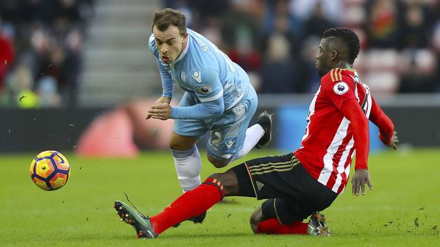 Shaqiri a brillé de 1000 feux contre Sunderland. [Owen Humphreys]