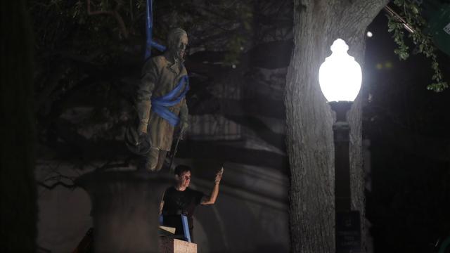 Une statue du confédéré Robert E. Lee à Austin. [AP/Keystone - Eric Gay]