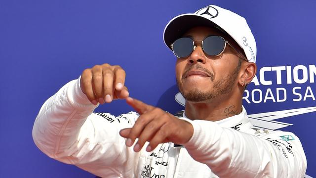 Lewis Hamilton entre un peu plus dans la légende avec sa 68e pole. [Loic Venance]