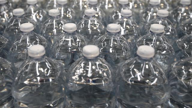 Des bouteilles produites par Nestlé à Castrocielo, en Italie (image d'illustration). [Max Rossi]