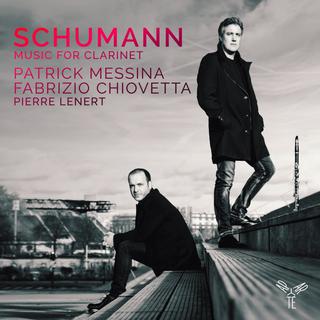 La cover de l'album "Schumann Music for Clarinet" de Fabrizio Chiovetta et Patrick Messina. [Aparte]