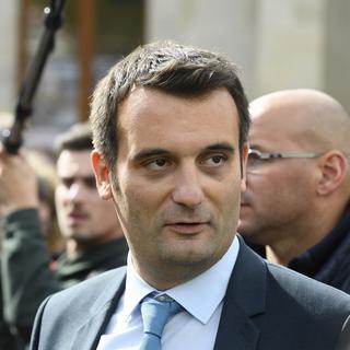 Florian Philippot était aux côtés de Marine Le Pen depuis 2009 au sein du Front national. [AFP - Francois PAULETTO]