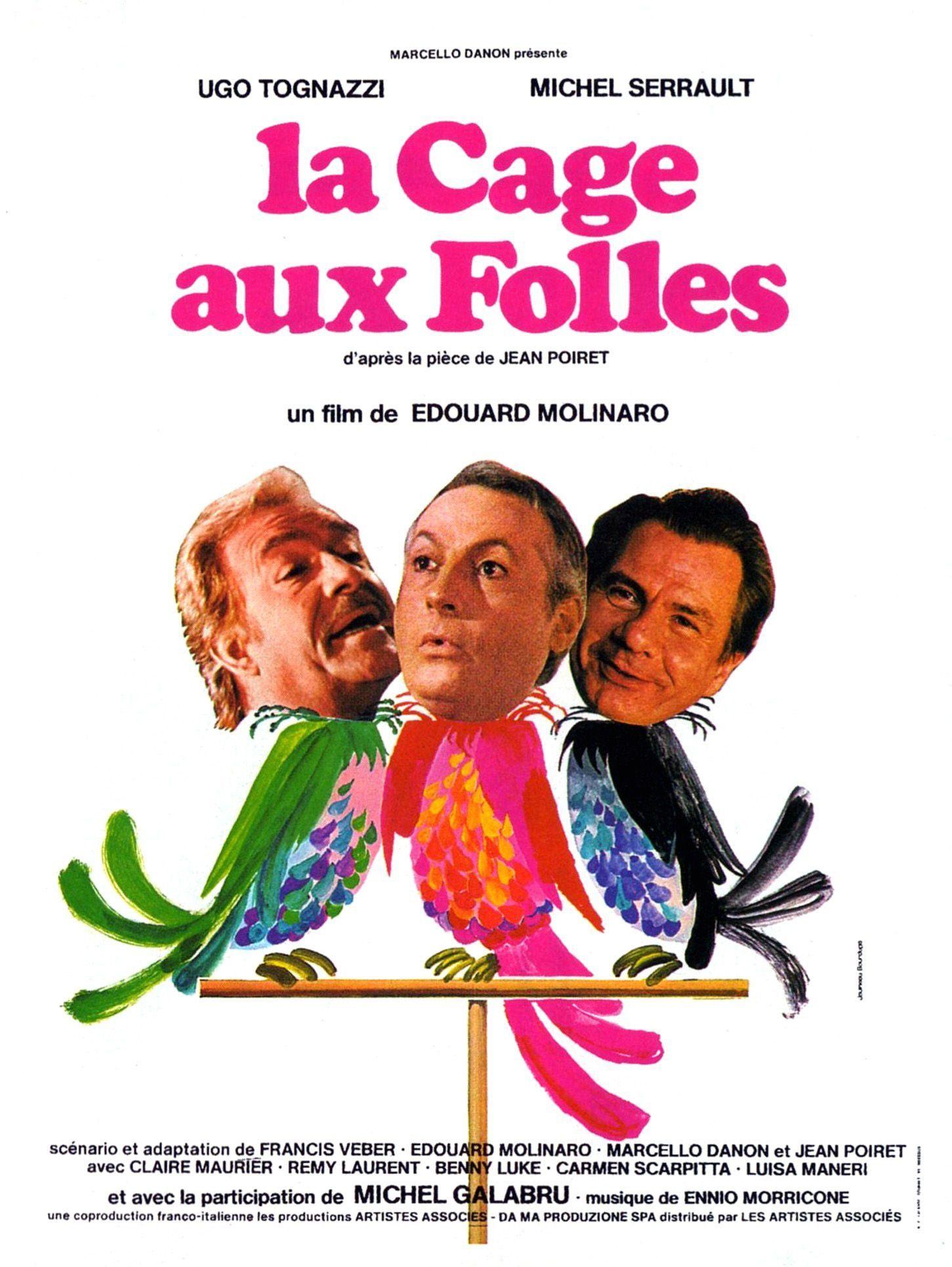 L'affiche du film "La Cage aux folles". [DR]